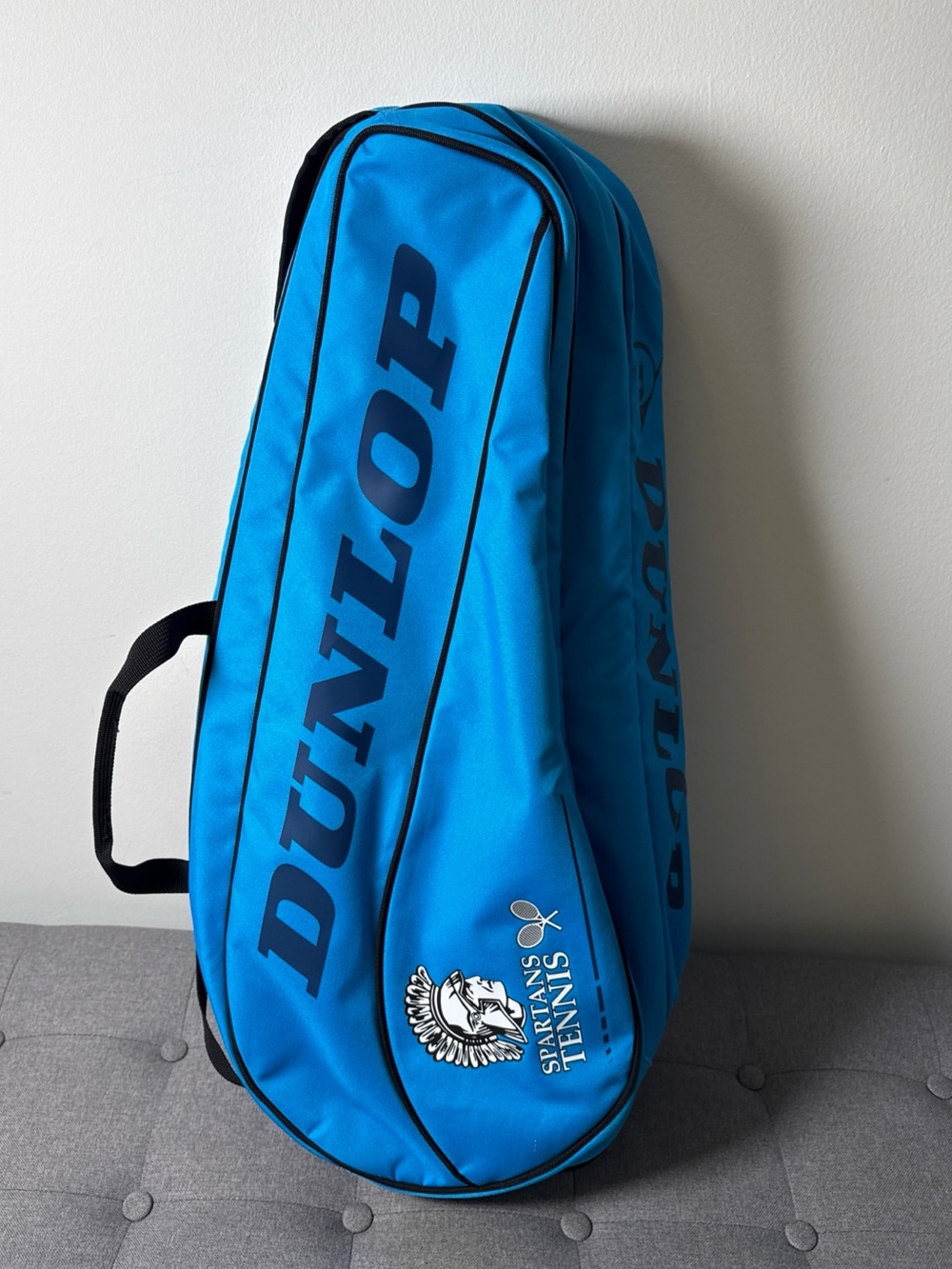 Dunlop Tennis Racket Bag Backpack Blue 3 Compartments Thermal Racquet Bag